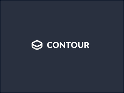 Contour branding content identity design logo minimal typeface
