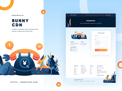 BunnyCDN Full Website Redesign - Contact Us