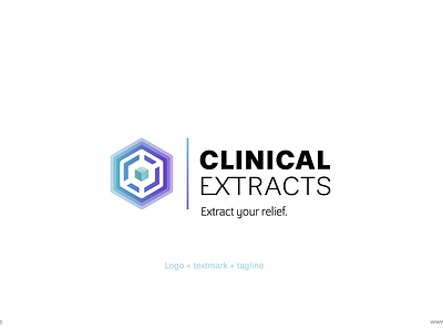 Clinical Extracts Branding & Identity branding cbd design edibles icon illustrator logo minimal vector
