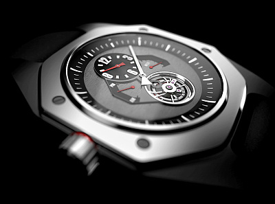 Triton 3d art cad design keyshot rendering watches