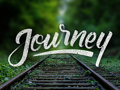 Journey lettering