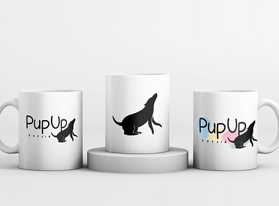Pupup Physio branding design graphic design illustration logo