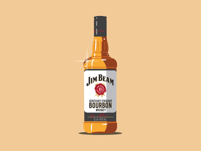Jim Beam alcohol booze bourbon drink jim beam shimmer shine stars whiskey whisky