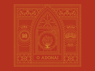 "O Antiphons": Lord adobe illustrator advent antiphons bible christmas line lineart liturgy old testament
