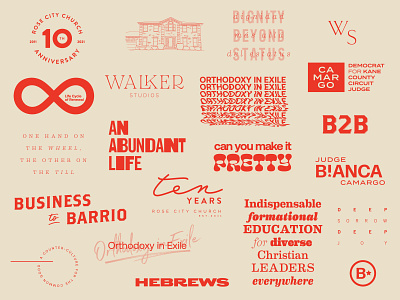 2021 logo roundup 2021 brand identity church clean collection icon illustrator logo minimal sermon series typography