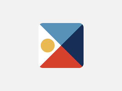 filipino american ministry initiative logo branding flag identity illustrator logo minimal shapes simplified