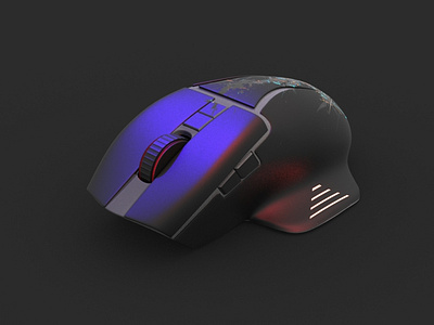 Mouse 3d 3d art 3d model 3d modeling design keyshot mouse product product design