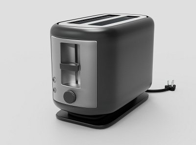 Toaster 3d 3d art 3d design 3d model 3d modeling design keyshot maya product product design toaster toaster design