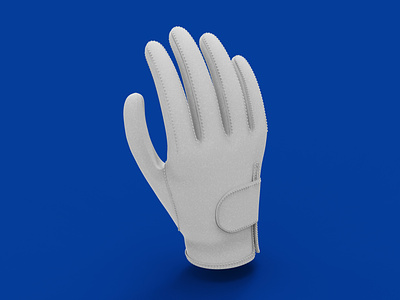 Golf Glove 3d 3d art 3d model 3d modeling 3d rendering 3d visualization design glove gloves golf golf gloves keyshot maya product product design product visualization visualization