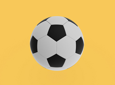 Football 3d 3d art 3d model 3d modeling ball design football game keyshot maya product product design productvisualization soccer sports visualization