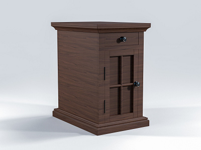 Side Table 3d 3d art 3d model 3d modeling design furniture keyshot maya mordern furniture side table table wood