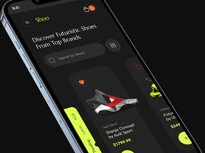 Shoe App | UI Design