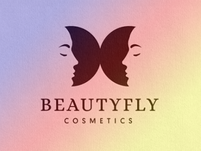 BEAUTYFLY COSMETICS branding graphic design illustration logo design