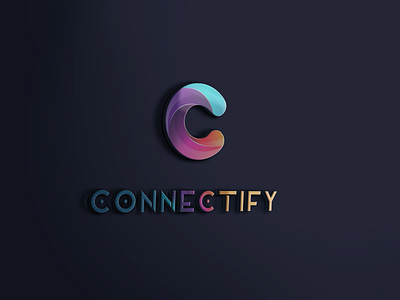 CONNECTIFY 3d design graphic design icon design logo logo design
