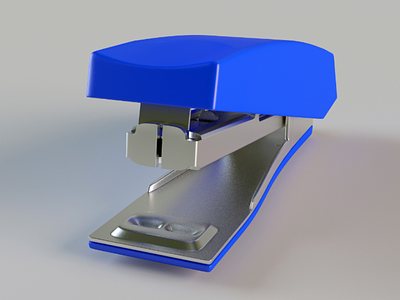 Stapler 3D 3d model stapler stationary