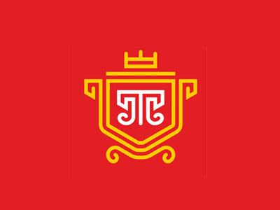 Tula city concept letter t logo mark tula