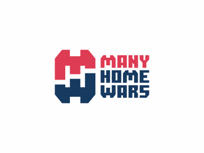 Many home wars concept home war logo many home wars mhw table games