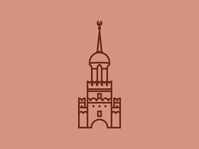 Tula Kremlin design icon illustration kremlin tula