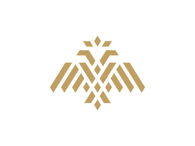 Two Headed Eagle design eagle logo mark rhombus russia two headed