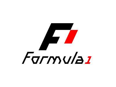 Formula 1 Logo formula 1 letter f logo redesign typography