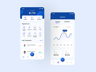 E-Wallet App Design