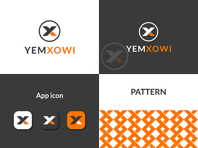 YX Letter Logo Design, Letter Logo. brandidentity