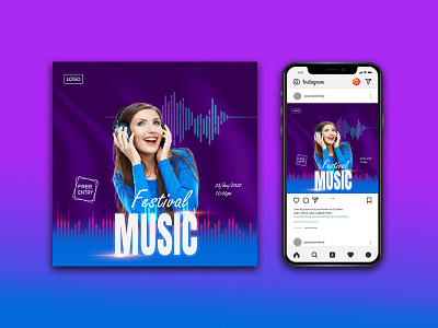 Music Social Media Post Design