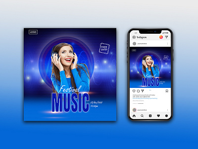 Music Social Media Design