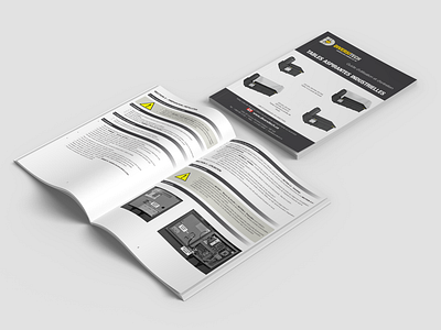 Guide d'utilisation | Owner's manual air filtration branding design downdraft table graphic design guide dutilisation industrial manual manuel owners manual technical