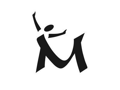 Dance logo dance logo dancer m logo