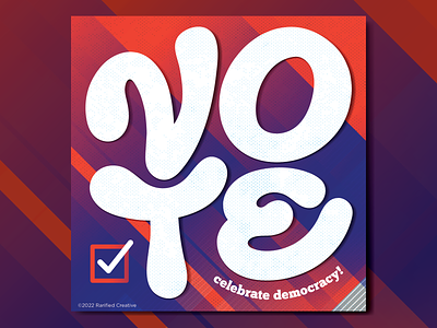 VOTE! design graphic design hand lettering typography vector