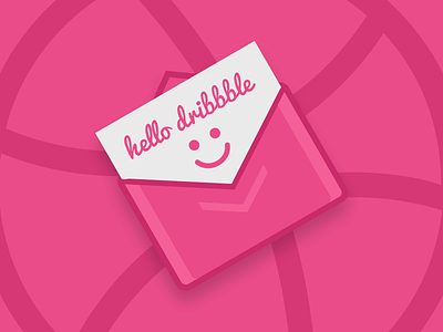 Hello dribbble! debut first shot hello invite thanks