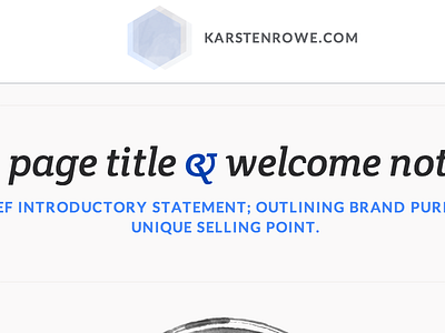 karstenrowe.com framework bootstrap branding css html jquery logo design mobile design responsive design web design