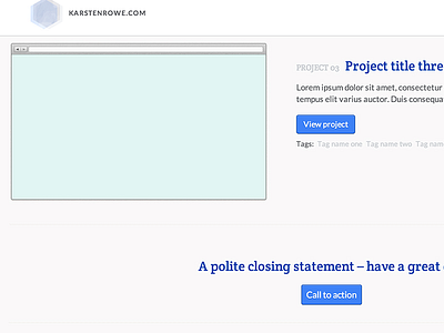 karstenrowe.com framework