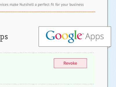 Nutshell UI design