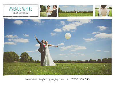 Avenue White Photography print design branding logo design photography print design texture wedding