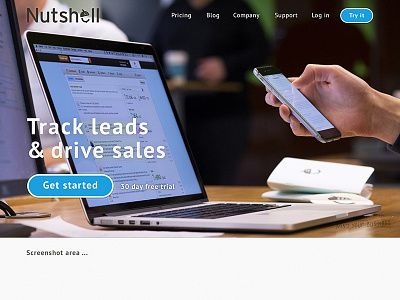 Nutshell web design