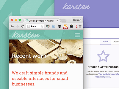 Karsten Rowe web design