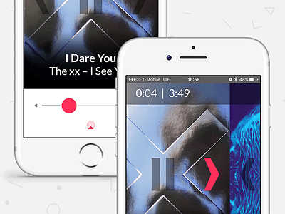 Apple iOS Music App Redesign apple ios mobile music app redesign wip