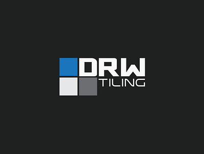 DRW Tiling Brand Concept art australia brand branding branding design business design graphic design illustration logo