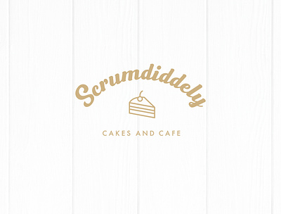 Scrumdiddely Logo Design australia brand branding business cafe cake coffee design graphic design illustration logo melbourne vector