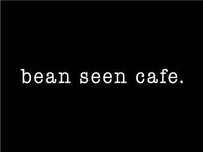 Bean Seen Cafe branding cafe logo new visual