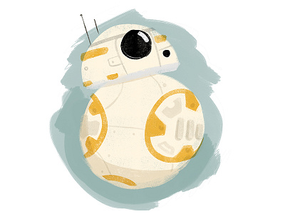 BB8 bb8 droids illustration robot star wars