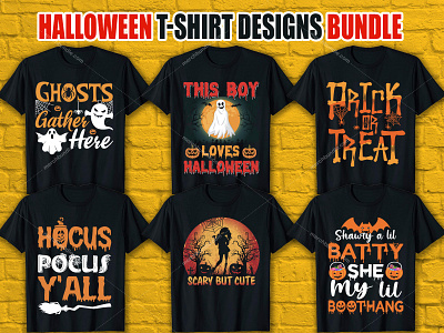 Halloween T-Shirt Designs For Merch By Amazon