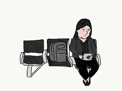 Waiting Room illustration