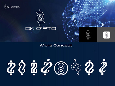 IDK CRIPTO - Question mark of Dollar sign brand designer brand designs brand identity brand identity maker branding branding design design illustration logo logo designer logo folio logo idea logo ideas logo inspiration logo maker logo tipo logodesigns logos