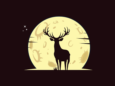 Moon Deer logo