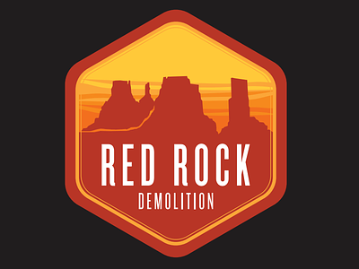 Red Rock Demolition logo