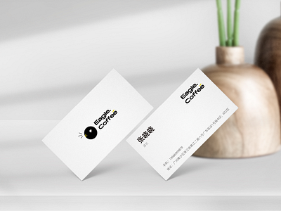 Eagle Coffee branding - Business card design branding graphic design logo