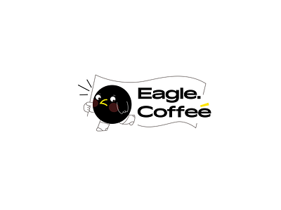 Eagle Coffee branding - illustration branding graphic design logo motion graphics